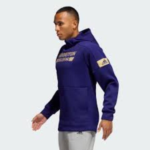 adidas Other - Adidas Washington Huskies Men's Pullover Hoodie Sweatshirt Size S